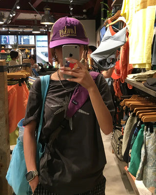 LowKey Stitch Mesh Nylon Cap