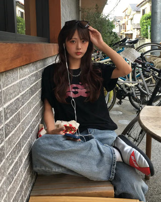 (Unisex) Star Triple S Half T-Shirt