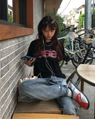 (Unisex) Star Triple S Half T-Shirt