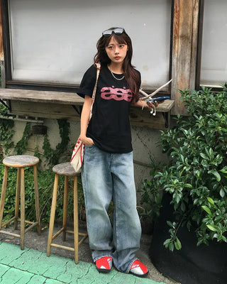 (Unisex) Unique Double Hip Pocket Jeans