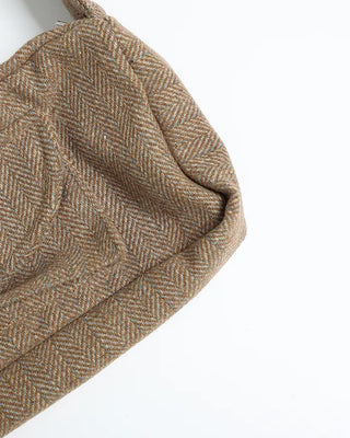 Fishbone Square One-Shoulder Bag