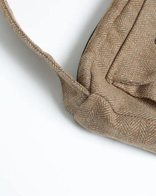 Fishbone Square One-Shoulder Bag