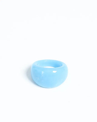 Matte Color Bold Arch Ring
