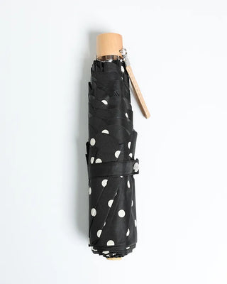 Dot Scallop Hem All-Weather Umbrella
