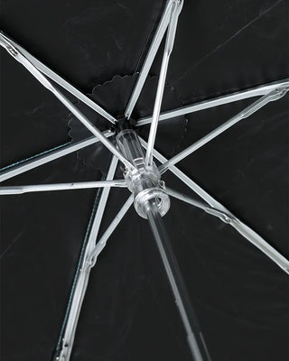 Dot Scallop Hem All-Weather Umbrella