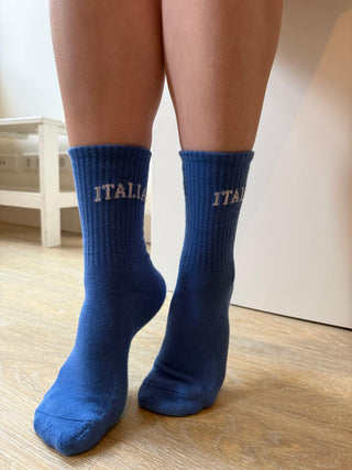 Italia Crew Socks