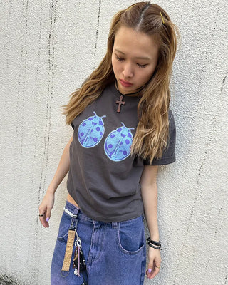 (ORIGINAL) Double Ladybird Half-Sleeve T-Shirt