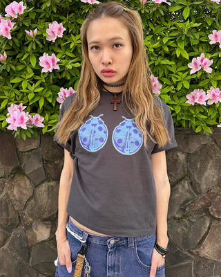 (ORIGINAL) Double Ladybird Half-Sleeve T-Shirt