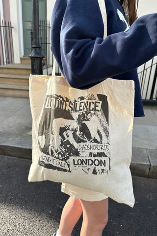 Radio Silence Tote Bag