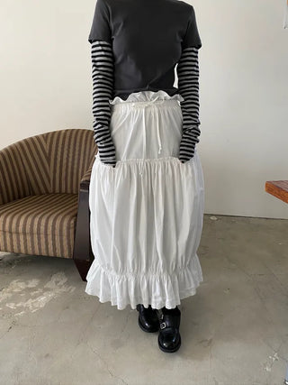 maroni shirring skirt