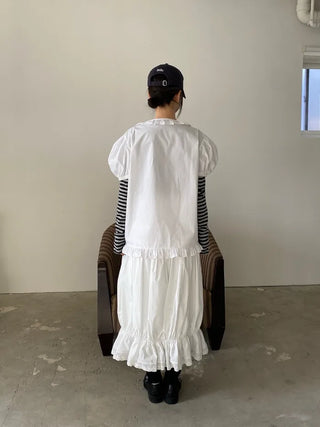 maroni shirring skirt