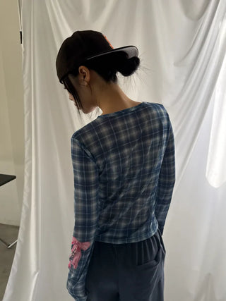 miyao check mash T