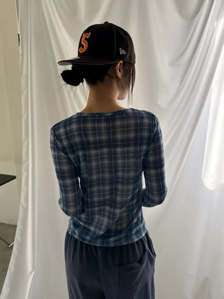 miyao check mash T