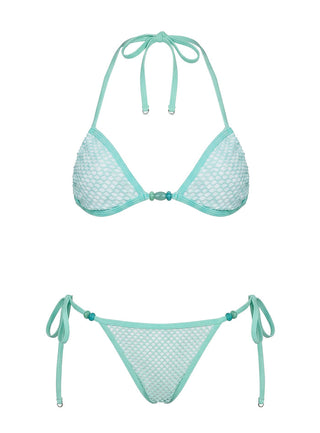 Beasley Tie Side Bikini Bottoms Green