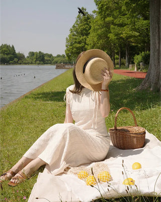 [1st Re-release] (ORIGINAL) Lace Heart Neck A-Line Long Dress