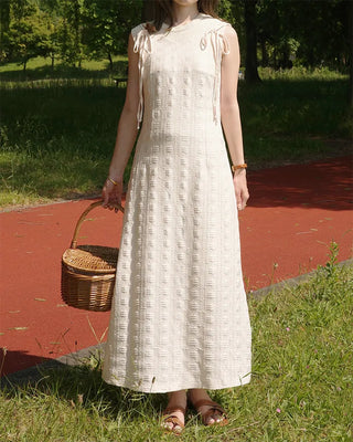 [1st Re-release] (ORIGINAL) Lace Heart Neck A-Line Long Dress