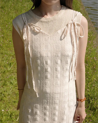 [1st Re-release] (ORIGINAL) Lace Heart Neck A-Line Long Dress