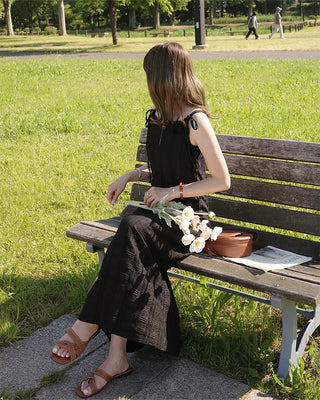 [1st Re-release] (ORIGINAL) Lace Heart Neck A-Line Long Dress