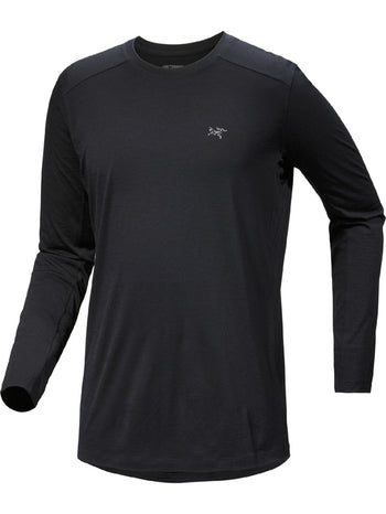[arcteryx] Ionia Merino Wool Long Sleeve Men's - Black