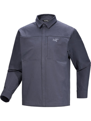 [arcteryx] Cronin Cotton Overshirt for Men - Dk Stratus