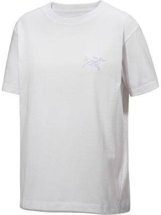 [arcteryx] Crag Cotton Little Bird Crew Short Sleeve Women's - White Light / White