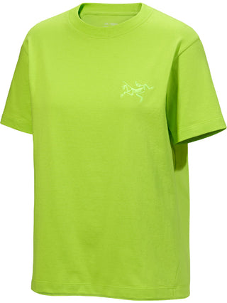 [arcteryx] Crag Cotton Little Bird Crew Short Sleeve Women's - Mantis