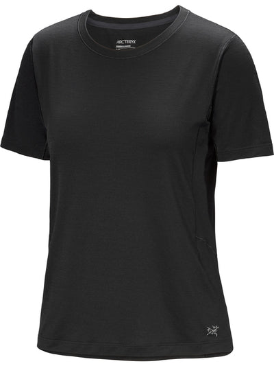 [arcteryx] Lana Merino Wool Crew Short Sleeve Women's - Black