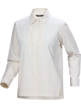 [arcteryx] Cima Long Sleeve Shirt Women's - Arctic Silk