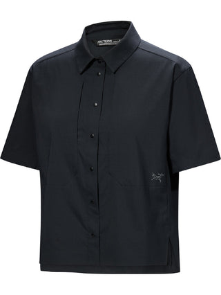 [arcteryx] Seema Short Sleeve Shirt for Women - Black