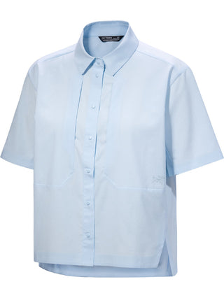 [arcteryx] Seema Short Sleeve Shirt for Women - Alpine Blue