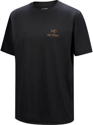 [arcteryx] Crag SL Cotton Bird Ward Short Sleeve Men's - 24K Black