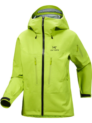 [arcteryx] Alpha SV Jacket Women's - Mantis / Black