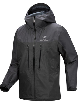 [arcteryx] Alpha Jacket Men's - Graphite / Black