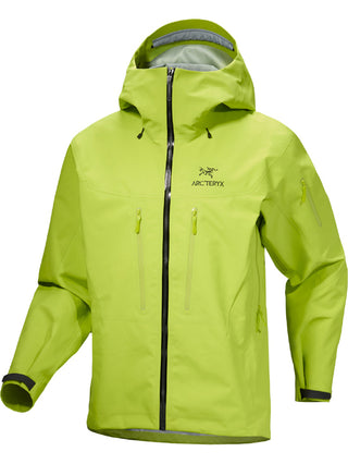 [arcteryx] Alpha SV Jacket for Men - Mantis / Black