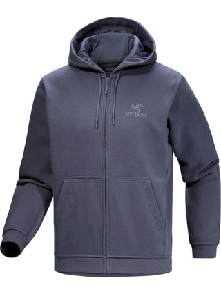 [arcteryx] Emblem Fleece Full-Zip Hoodie for Men - Dk Stratus