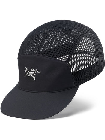 [arcteryx] Norvan Mesh 5-Panel Cap - Black / Arctic Silk