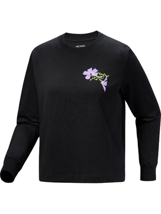 [arcteryx] Crag SL Cotton Bloom Crew Long Sleeve Women's - Black