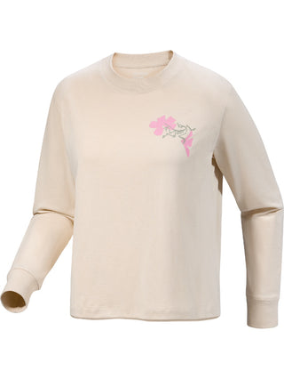 [arcteryx] Crag SL Cotton Bloom Crew Long Sleeve Women's - Sea Salt