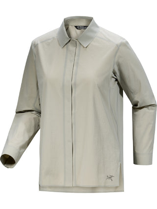 [arcteryx] Oria Long Sleeve Shirt Women's - DK Stratus - Habitat