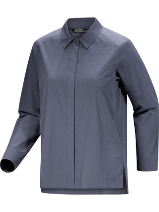 [arcteryx] Oria Long Sleeve Shirt Women's - DK Stratus - Dk Stratus