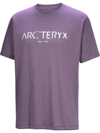[arcteryx] Crag SL Cotton Sky Pilot SS1 Short Sleeve Men's - Lt Moondrop / White