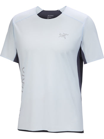 [arcteryx] Norvan Downward Logo Short Sleeve Men's - Alpine Blue / Dk Strat