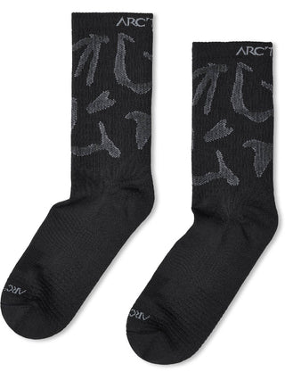 [arcteryx] Synthetic Mid Grotto Socks - Black / Graphite
