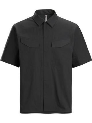 [arcteryx] Field Short Sleeve Shirt for Men - Black