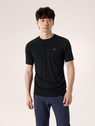 [arcteryx] Ionia Merino Wool Short Sleeve Men's - Black