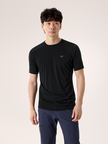 [arcteryx] Ionia Merino Wool Short Sleeve Men's - Black