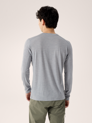 [arcteryx] Ionia Merino Wool Long Sleeve Men's - Solitude Heather
