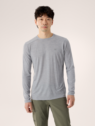 [arcteryx] Ionia Merino Wool Long Sleeve Men's - Solitude Heather
