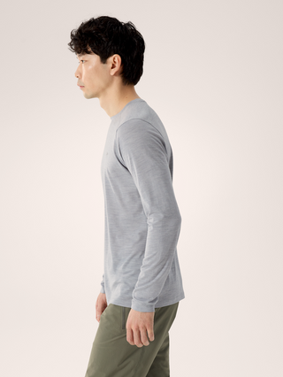 [arcteryx] Ionia Merino Wool Long Sleeve Men's - Solitude Heather