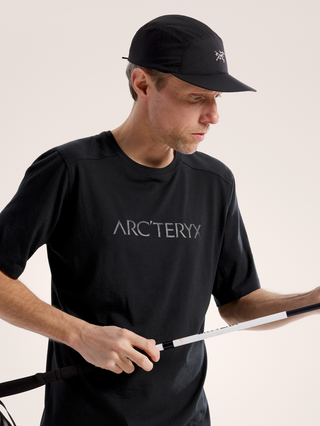 [arcteryx] Ionia Merino Wool Arcward Logo Short Sleeve Men's - Black